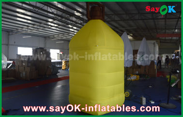 3mH Inflatable Bottle Custom Inflatable Products For Corn Oil Reklama komercyjna