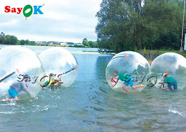 Gigantyczna przezroczysta nadmuchiwana piłka wodna Tpu do wypożyczenia SGS ROHS
