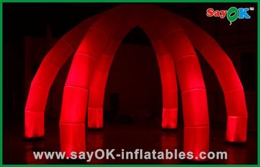 Namiot reklamowy Pająki Nadmuchiwana dekoracja oświetleniowa z LED
