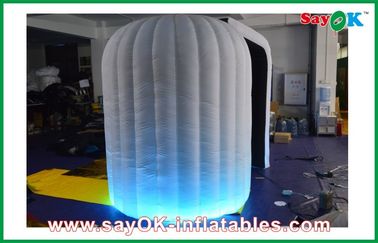 Duże światła LED Nadmuchiwane Photo Booth / 210D Strong Oxford Custom Inflatable Products