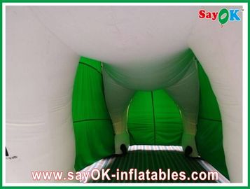 Wytrzymały namiot nafalowy Tkanina Oxford z drukiem logo Zapobieganie komarom Puchane balony reklamowe